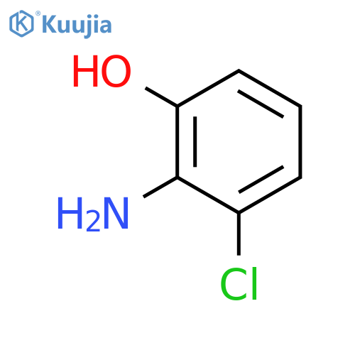 2-Amino-3-chlorophenol structure