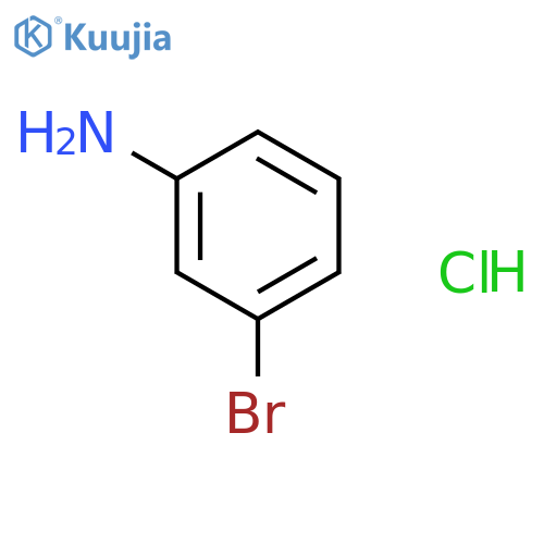 Benzenamine, 3-bromo-, hydrochloride structure