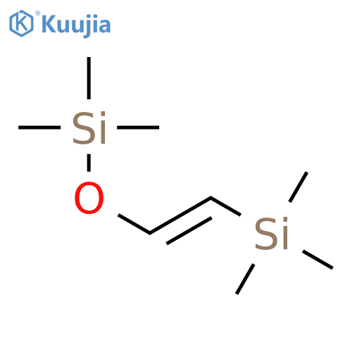 Silane, trimethyl[[(1E)-2-(trimethylsilyl)ethenyl]oxy]- structure