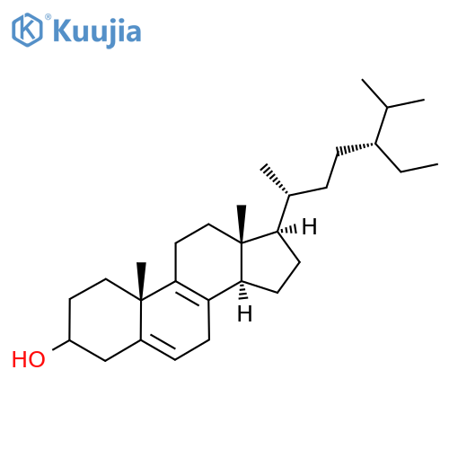 Stigmasta-5,8-dien-3-ol structure