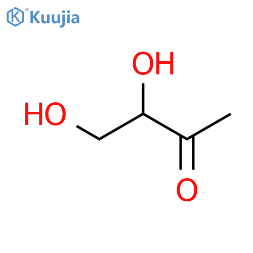 3,4-dihydroxybutan-2-one structure