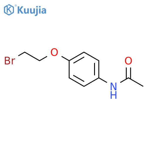 N-4-(2-Bromoethoxy)phenylacetamide structure