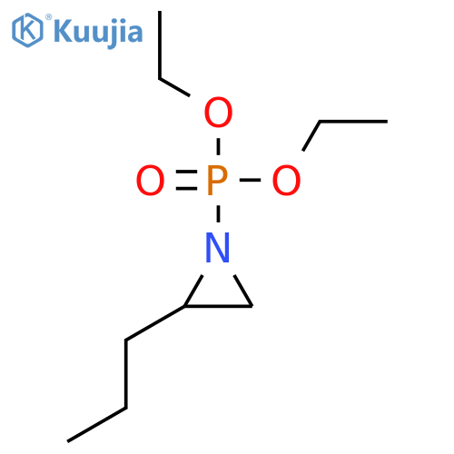 Diethyl (2-propylaziridin-1-yl)phosphonate structure
