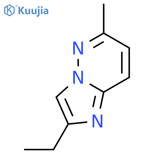 2-ETHYL-6-METHYL-IMIDAZO[1,2-B]PYRIDAZINE structure