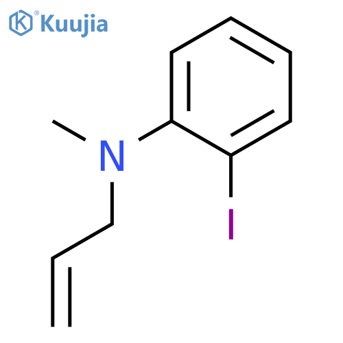 BENZENAMINE, 2-IODO-N-METHYL-N-2-PROPENYL- structure