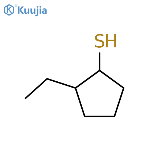 2-ethylcyclopentane-1-thiol structure