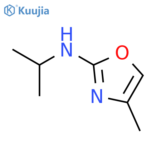 2-Oxazolamine, 4-methyl-N-(1-methylethyl)- structure