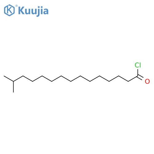 14-METHYLPENTADECANOYL CHLORIDE structure