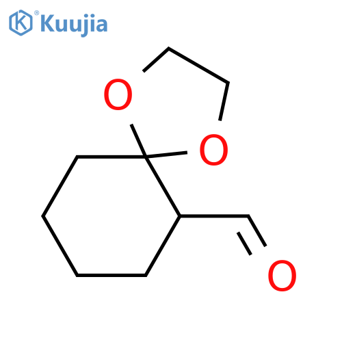 1,4-Dioxaspiro[4.5]decane-6-carboxaldehyde structure