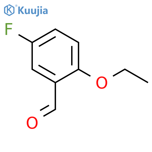 2-ethoxy-5-fluorobenzaldehyde structure