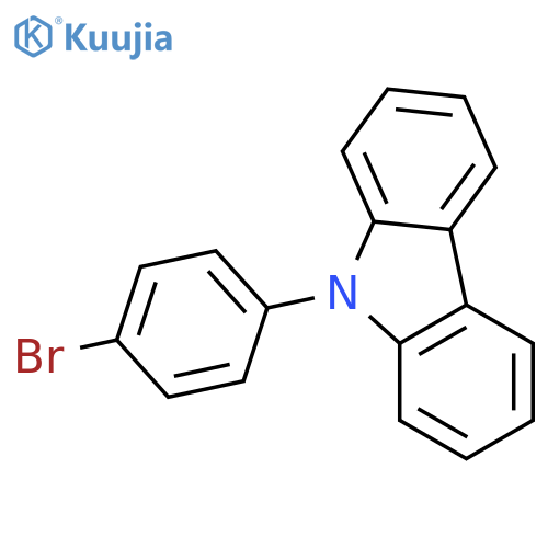 9-(4-Bromophenyl)-9H-carbazole structure