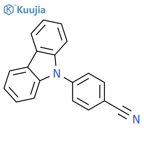 Benzonitrile, 4-(9H-carbazol-9-yl)- structure