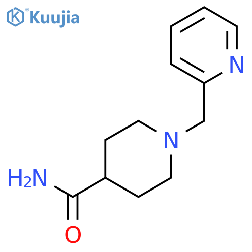 1-(pyridin-2-yl)methylpiperidine-4-carboxamide structure