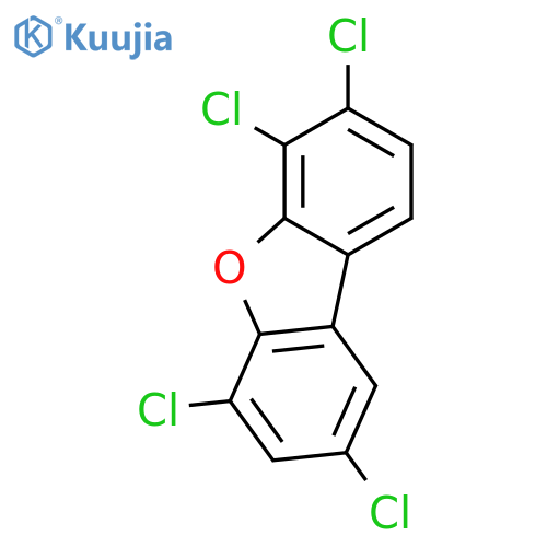 2,4,6,7-TETRACHLORODIBENZOFURAN structure