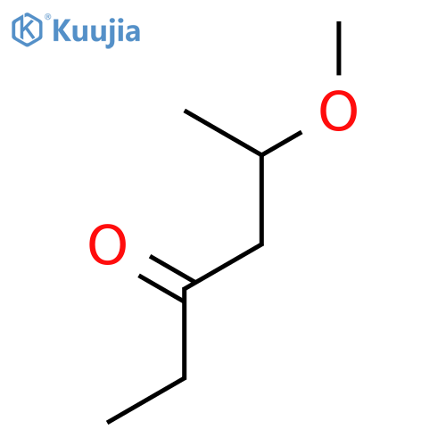 3-Hexanone, 5-methoxy- structure