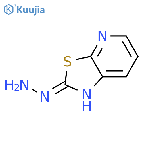 2-Hydrazinylthiazolo5,4-bpyridine structure