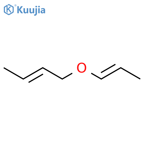 (2E)-1-[(1E)-prop-1-en-1-yloxy]but-2-ene structure