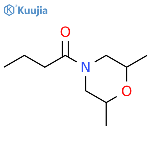 1-Butanone,1-(2,6-dimethyl-4-morpholinyl)- structure