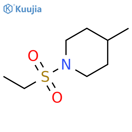 Piperidine,1-(ethylsulfonyl)-4-methyl- structure