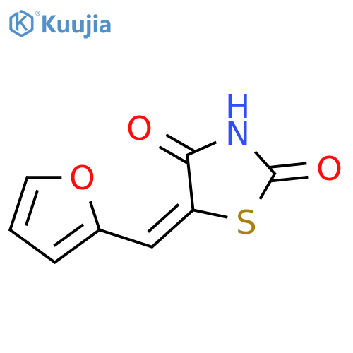 5-(furan-2-ylmethylidene)-1,3-thiazolidine-2,4-dione structure