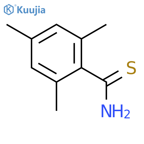 2,4,6-trimethylbenzene-1-carbothioamide structure