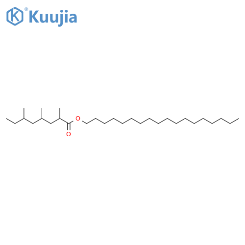 Octanoic acid, 2,4,6-trimethyl-, octadecyl ester structure