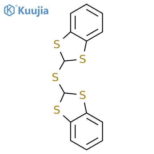 1,3-Benzodithiole, 2,2'-thiobis- structure
