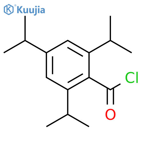 2,4,6-Triisopropylbenzoyl chloride structure