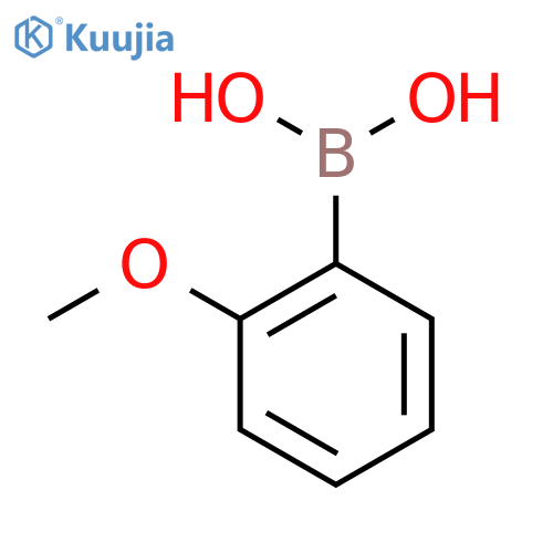 2-Methoxyphenylboronic acid structure