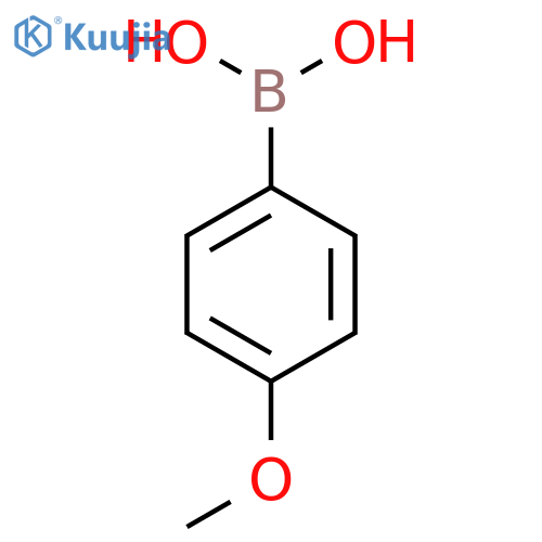 (4-methoxyphenyl)boronic acid structure