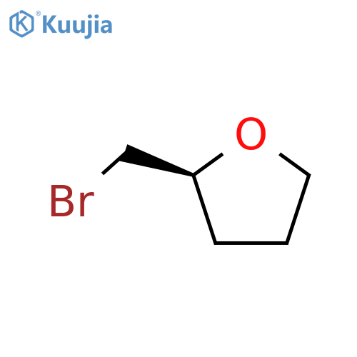 (2S)-2-(bromomethyl)oxolane structure