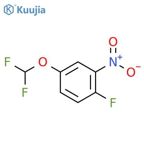 4-(Difluoromethoxy)-1-fluoro-2-nitro-benzene structure