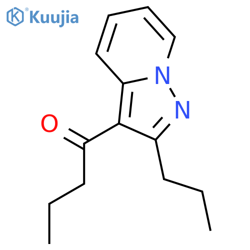 1-(2-Propylpyrazolo[1,5-a]pyridin-3-yl)butan-1-one structure