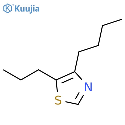 Thiazole, 4-butyl-5-propyl- structure