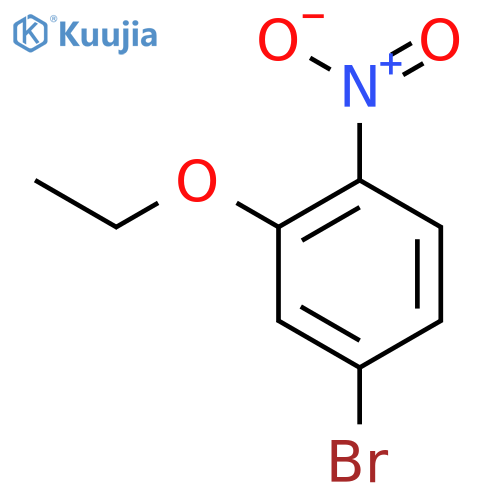 4-Bromo-2-ethoxy-1-nitrobenzene structure