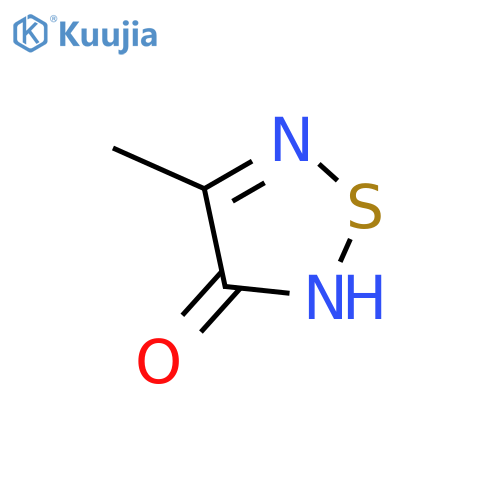 1,2,5-Thiadiazol-3(2H)-one, 4-methyl- structure