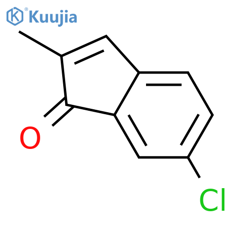6-Chloro-2-methyl-1H-inden-1-one structure