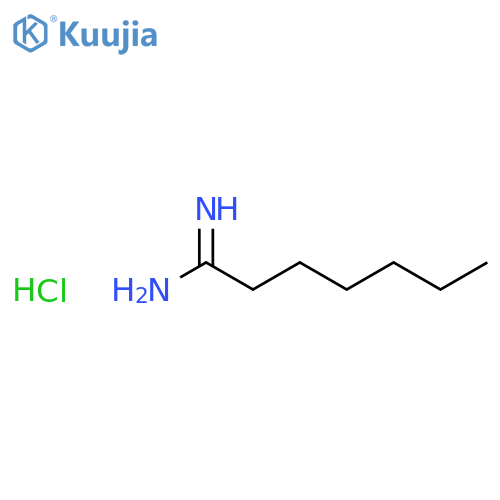 heptanimidamide hydrochloride structure