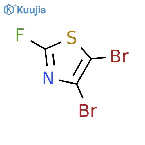 Thiazole, 4,5-dibromo-2-fluoro- structure