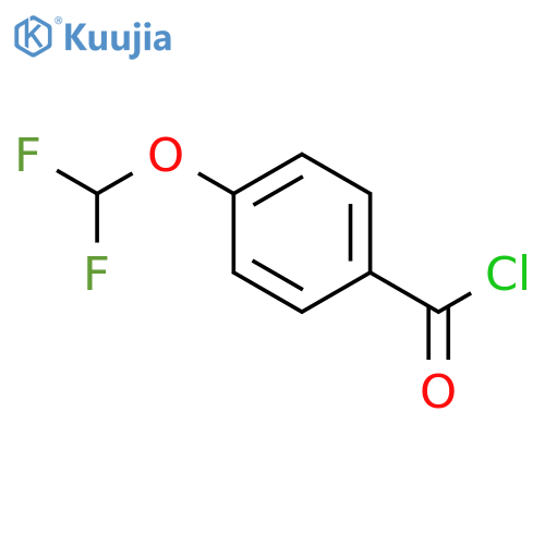 4-(Difluoromethoxy)benzoyl Chloride structure