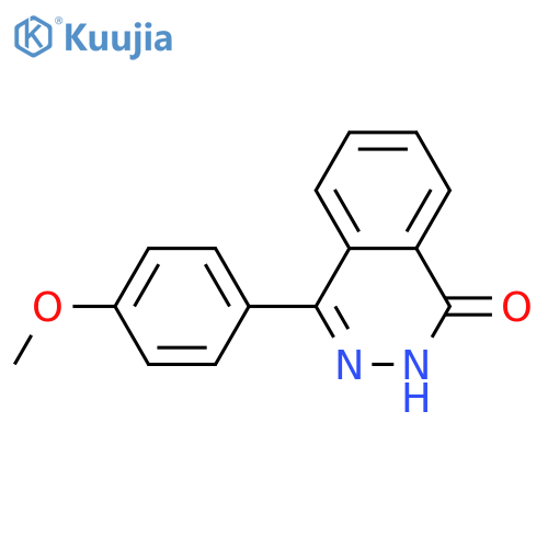 4-(4-methoxyphenyl)-1,2-dihydrophthalazin-1-one structure