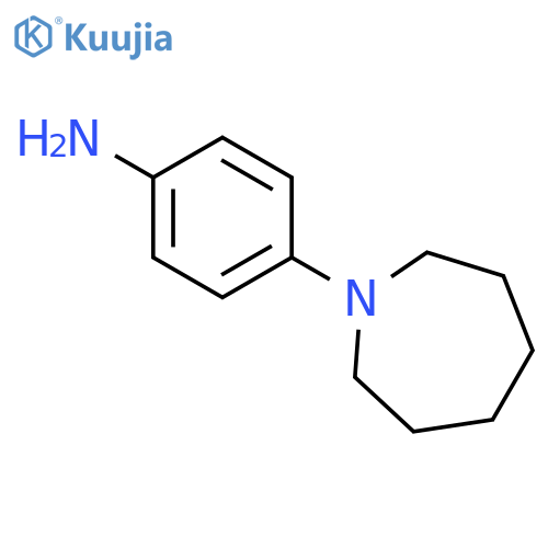 4-(azepan-1-yl)aniline structure