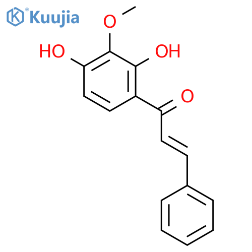 2',4'-dihydroxy-3'-methoxychalcone structure