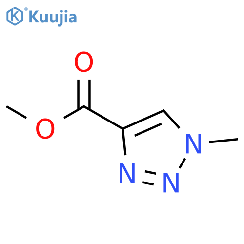 Methyl 1-methyl-1H-1,2,3-triazole-4-carboxylate structure
