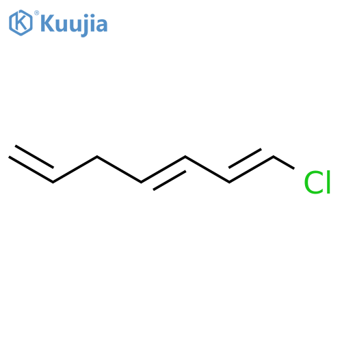 1,3,6-Heptatriene, 1-chloro- structure