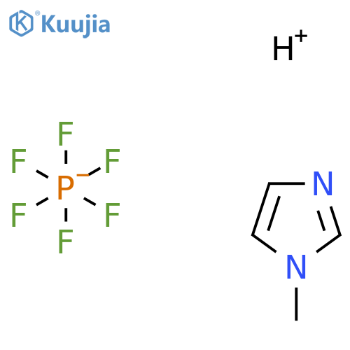 1-Methyl-1H-imidazol-3-ium Hexafluorophosphate structure