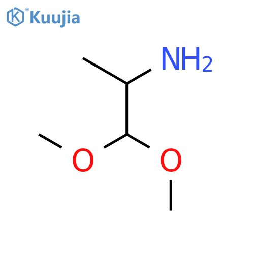 1,1-dimethoxypropan-2-amine structure