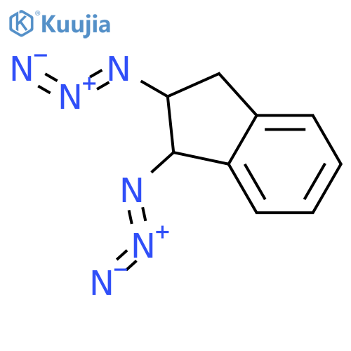 rac-(1R,2S)-1,2-diazido-2,3-dihydro-1H-indene, cis structure
