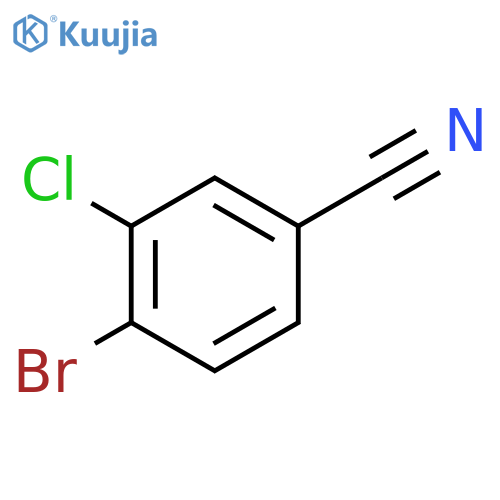 4-bromo-3-chloro-benzonitrile structure