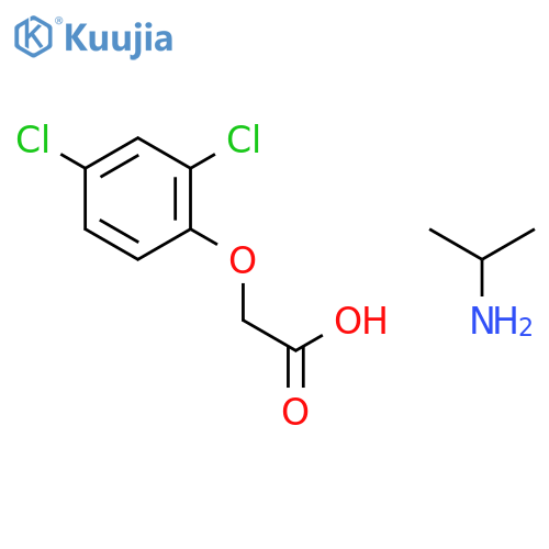 Acetic acid, (2,4-dichlorophenoxy)-, compd. with 2-propanamine (1:1) structure